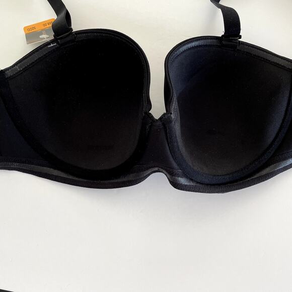 Wacoal Bra Womens 32DD Black Red Carpet Convertible Strapless NWT - Picture 4 of 6